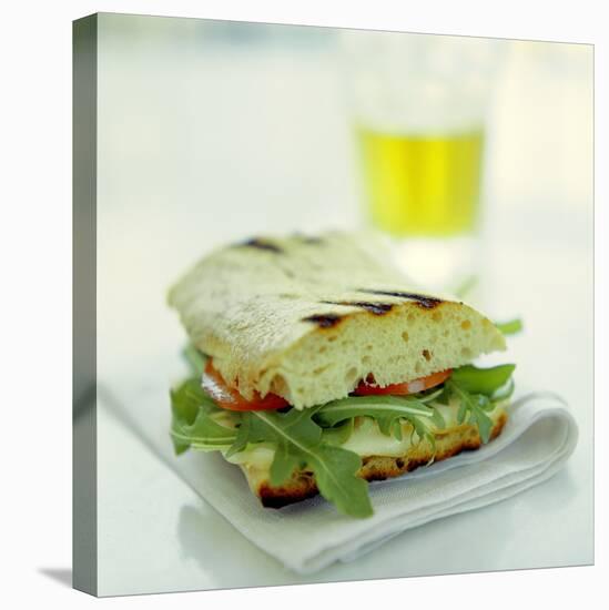 Toasted Cheese Sandwich-David Munns-Stretched Canvas