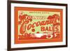 Toasted Cocoanut Balls-null-Framed Art Print