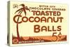 Toasted Cocoanut Balls-null-Stretched Canvas