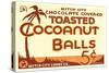 Toasted Cocoanut Balls-null-Stretched Canvas