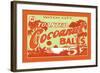 Toasted Cocoanut Balls-null-Framed Art Print