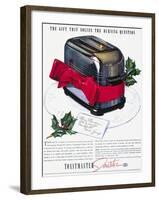 Toaster Ad, 1937-null-Framed Giclee Print