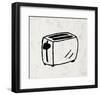 Toaster-Allan Stevens-Framed Serigraph