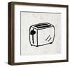 Toaster-Allan Stevens-Framed Serigraph