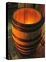 Toasting a New Oak Wine Barrel at the Demptos Cooperage, Napa Valley, California, USA-John Alves-Stretched Canvas