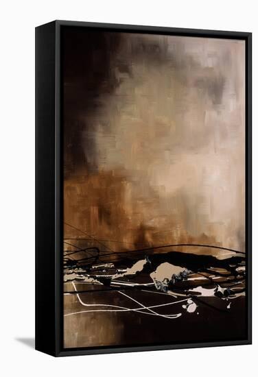 Tobacco and Chocolate II-Laurie Maitland-Framed Stretched Canvas