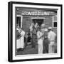 Tobacco auction in Douglas, Georgia, 1938-Dorothea Lange-Framed Photographic Print