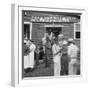 Tobacco auction in Douglas, Georgia, 1938-Dorothea Lange-Framed Photographic Print