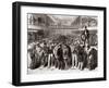 Tobacco Auction in Louisville, Kentucky-null-Framed Giclee Print