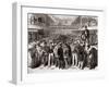 Tobacco Auction in Louisville, Kentucky-null-Framed Giclee Print