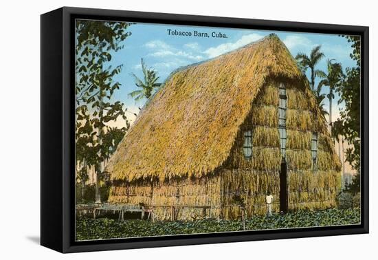 Tobacco Barn, Cuba-null-Framed Stretched Canvas