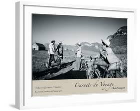 Tobacco Farmers, Vinales-Chris Simpson-Framed Giclee Print