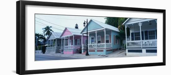 Tobacco Houses, Key West, Florida Keys, Florida, USA-Terry Eggers-Framed Photographic Print