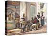 Tobacco Merchants, from Journey to Historic and Picturesque Brazil of Jean Baptiste Debret, 1834-null-Stretched Canvas