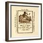 Tobacco Package Label Describing Sweet Scented Smoking Tobacco, Pub. 1870-null-Framed Giclee Print