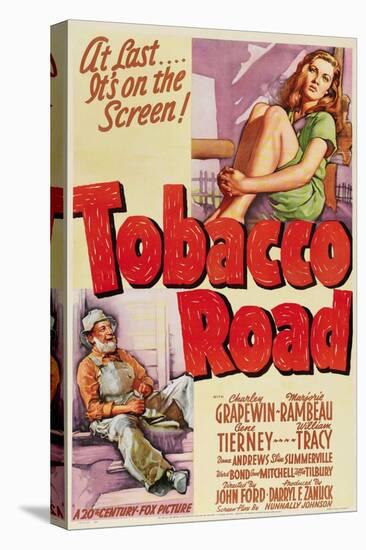 Tobacco Road, 1941, Directed by John Ford-null-Stretched Canvas