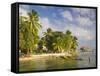 Tobaco Caye, Belize, Central America-Jane Sweeney-Framed Stretched Canvas