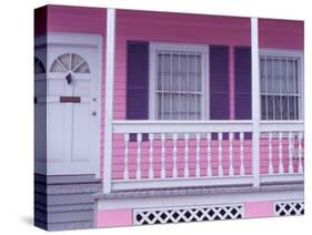 Tobaco Houses, Key West, Florida Keys, Florida, USA-Terry Eggers-Stretched Canvas