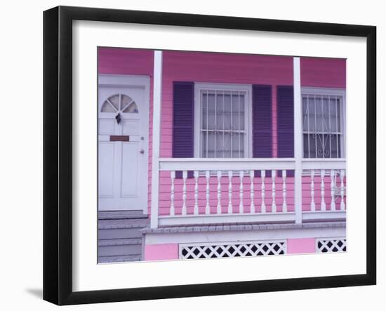 Tobaco Houses, Key West, Florida Keys, Florida, USA-Terry Eggers-Framed Premium Photographic Print