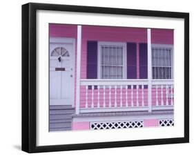 Tobaco Houses, Key West, Florida Keys, Florida, USA-Terry Eggers-Framed Premium Photographic Print