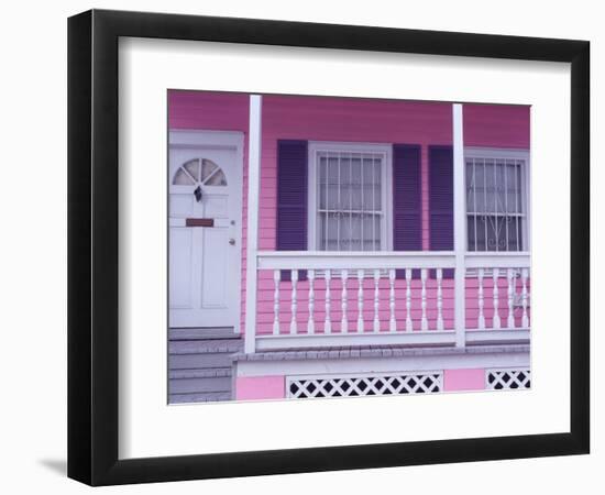 Tobaco Houses, Key West, Florida Keys, Florida, USA-Terry Eggers-Framed Photographic Print