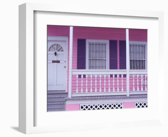 Tobaco Houses, Key West, Florida Keys, Florida, USA-Terry Eggers-Framed Photographic Print