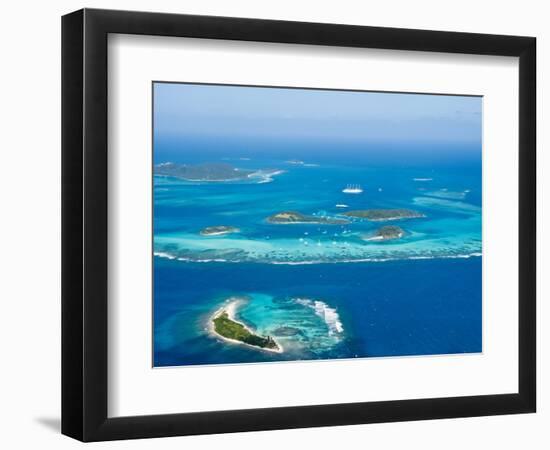 Tobago Cays and Mayreau Island, St. Vincent and the Grenadines, Windward Islands-Michael DeFreitas-Framed Photographic Print