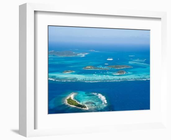 Tobago Cays and Mayreau Island, St. Vincent and the Grenadines, Windward Islands-Michael DeFreitas-Framed Photographic Print