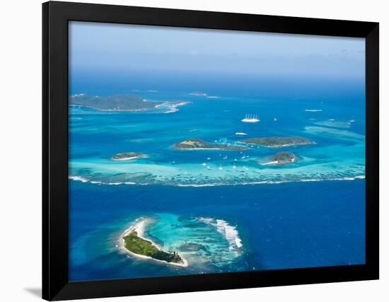 Tobago Cays and Mayreau Island, St. Vincent and the Grenadines, Windward Islands-Michael DeFreitas-Framed Photographic Print