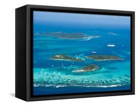 Tobago Cays and Mayreau Island, St. Vincent and the Grenadines, Windward Islands-Michael DeFreitas-Framed Stretched Canvas