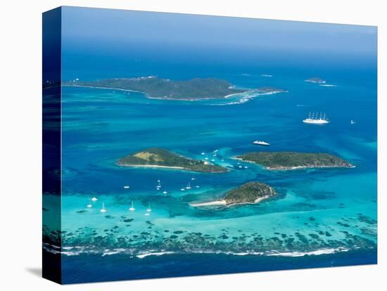 Tobago Cays and Mayreau Island, St. Vincent and the Grenadines, Windward Islands-Michael DeFreitas-Stretched Canvas