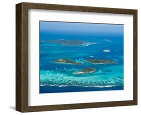 Tobago Cays and Mayreau Island, St. Vincent and the Grenadines, Windward Islands-Michael DeFreitas-Framed Photographic Print