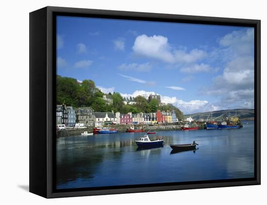 Tobermory, Argyll, Isle of Mull, Strathclyde, Scotland, United Kingdom, Europe-Renner Geoff-Framed Stretched Canvas