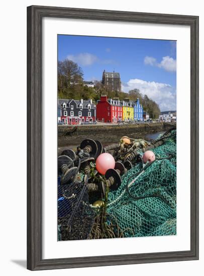 Tobermory Harbour, Isle of Mull, Inner Hebrides, Argyll and Bute, Scotland, United Kingdom-Gary Cook-Framed Photographic Print