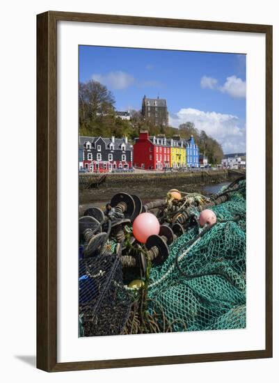 Tobermory Harbour, Isle of Mull, Inner Hebrides, Argyll and Bute, Scotland, United Kingdom-Gary Cook-Framed Photographic Print