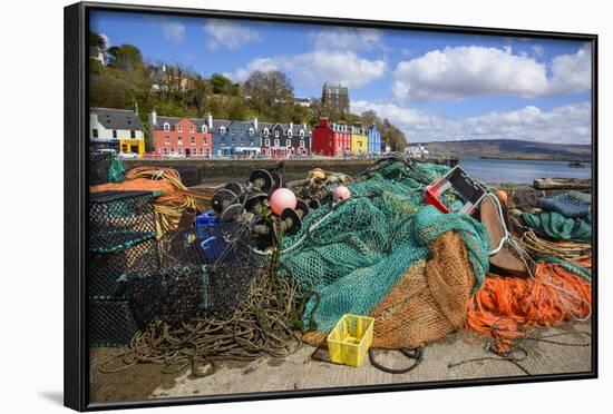 Tobermory Harbour, Isle of Mull, Inner Hebrides, Argyll and Bute, Scotland, United Kingdom-Gary Cook-Framed Photographic Print