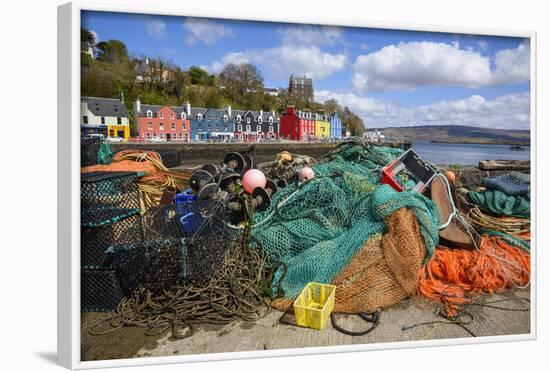 Tobermory Harbour, Isle of Mull, Inner Hebrides, Argyll and Bute, Scotland, United Kingdom-Gary Cook-Framed Photographic Print