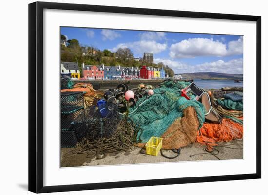 Tobermory Harbour, Isle of Mull, Inner Hebrides, Argyll and Bute, Scotland, United Kingdom-Gary Cook-Framed Photographic Print