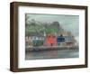 Tobermory in rain, 2009, (acrylic on canvas board)-Vincent Alexander Booth-Framed Giclee Print