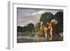 Tobias and Angel, 1578-1610-Adam Elsheimer-Framed Giclee Print