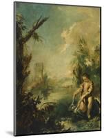 Tobias and Fish-Giovanni Antonio Guardi-Mounted Giclee Print