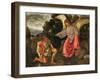 Tobias and the Angel, c.1530-Giovanni Girolamo Savoldo-Framed Giclee Print