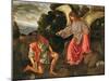 Tobias and the Angel, c.1530-Giovanni Girolamo Savoldo-Mounted Giclee Print