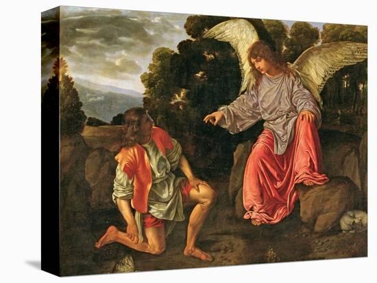 Tobias and the Angel, c.1530-Giovanni Girolamo Savoldo-Stretched Canvas