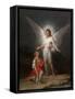 Tobias and the Angel, Ca. 1787-Francisco de Goya-Framed Stretched Canvas
