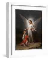 Tobias and the Angel, Ca. 1787-Francisco de Goya-Framed Giclee Print