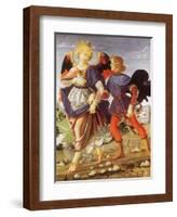 Tobias and the Angel-Andrea del Verrocchio-Framed Giclee Print