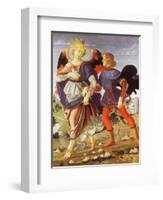 Tobias and the Angel-Andrea del Verrocchio-Framed Giclee Print