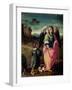 Tobias and the Angel-Francesco Ubertini Verdi Bachiacca-Framed Giclee Print