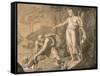 Tobias and the Archangel Raphael (Tobiolo e L'Arcangelo Raffaele)-Vitale Sala-Framed Stretched Canvas